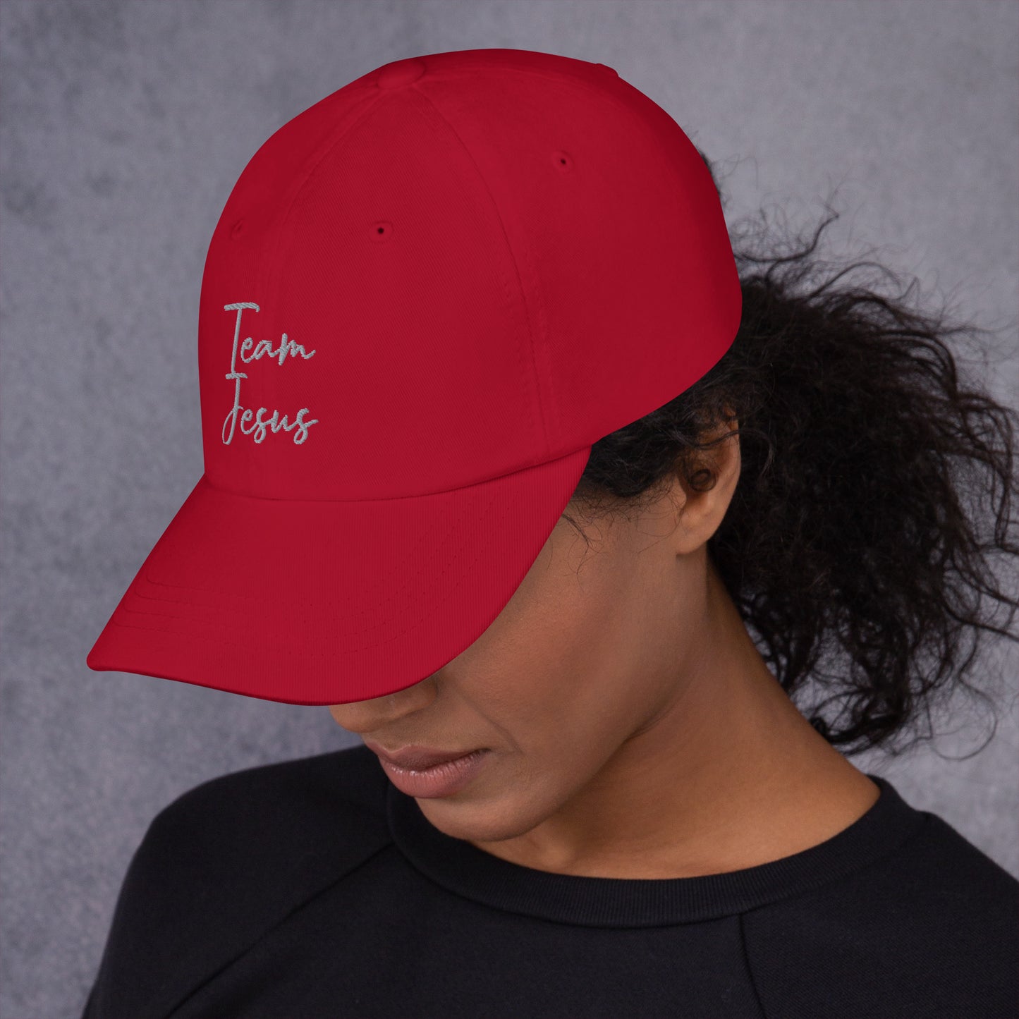 Team Jesus (Grey Stitch) Hat