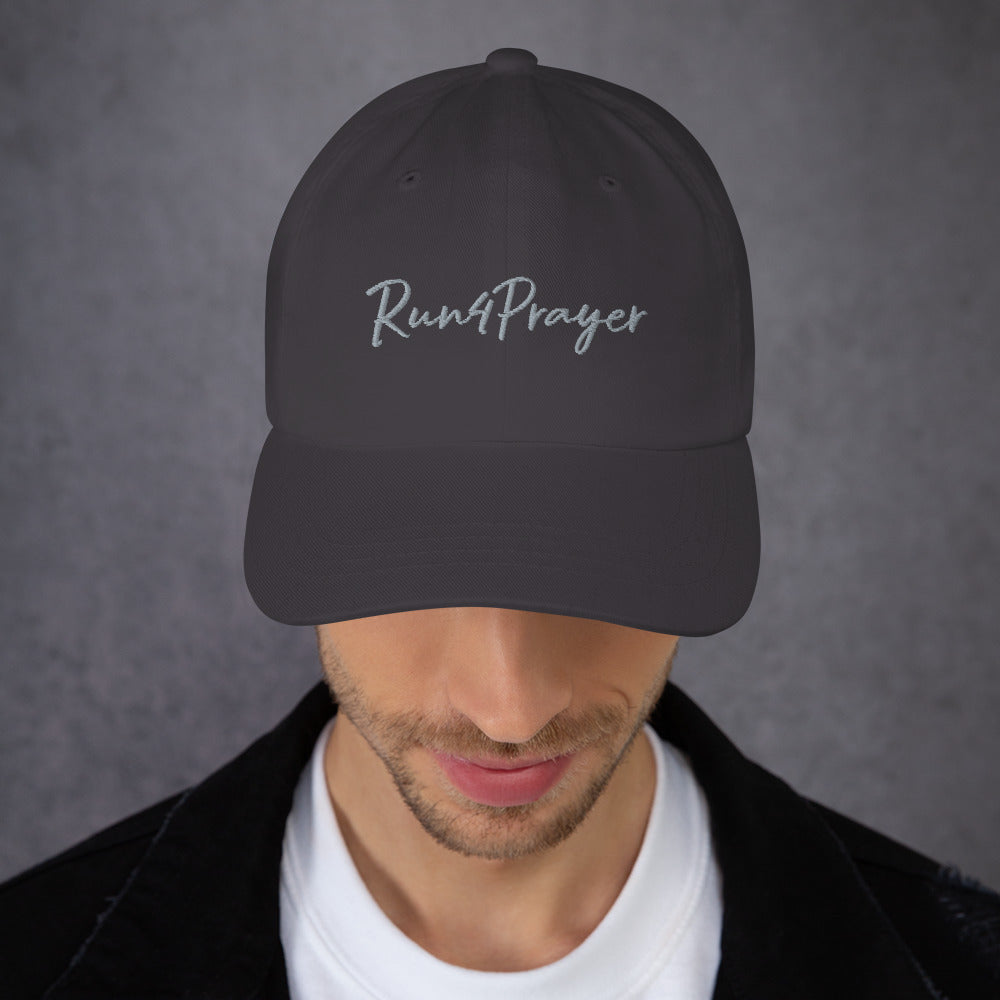 Run4Prayer Hat (Grey Stitch)