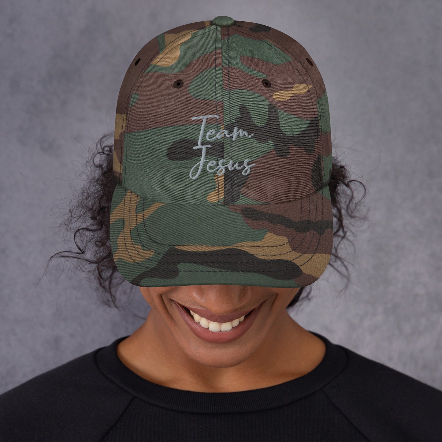 Team Jesus (Grey Stitch) Hat