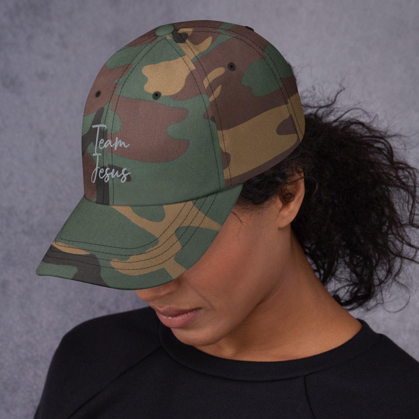 Team Jesus (Grey Stitch) Hat