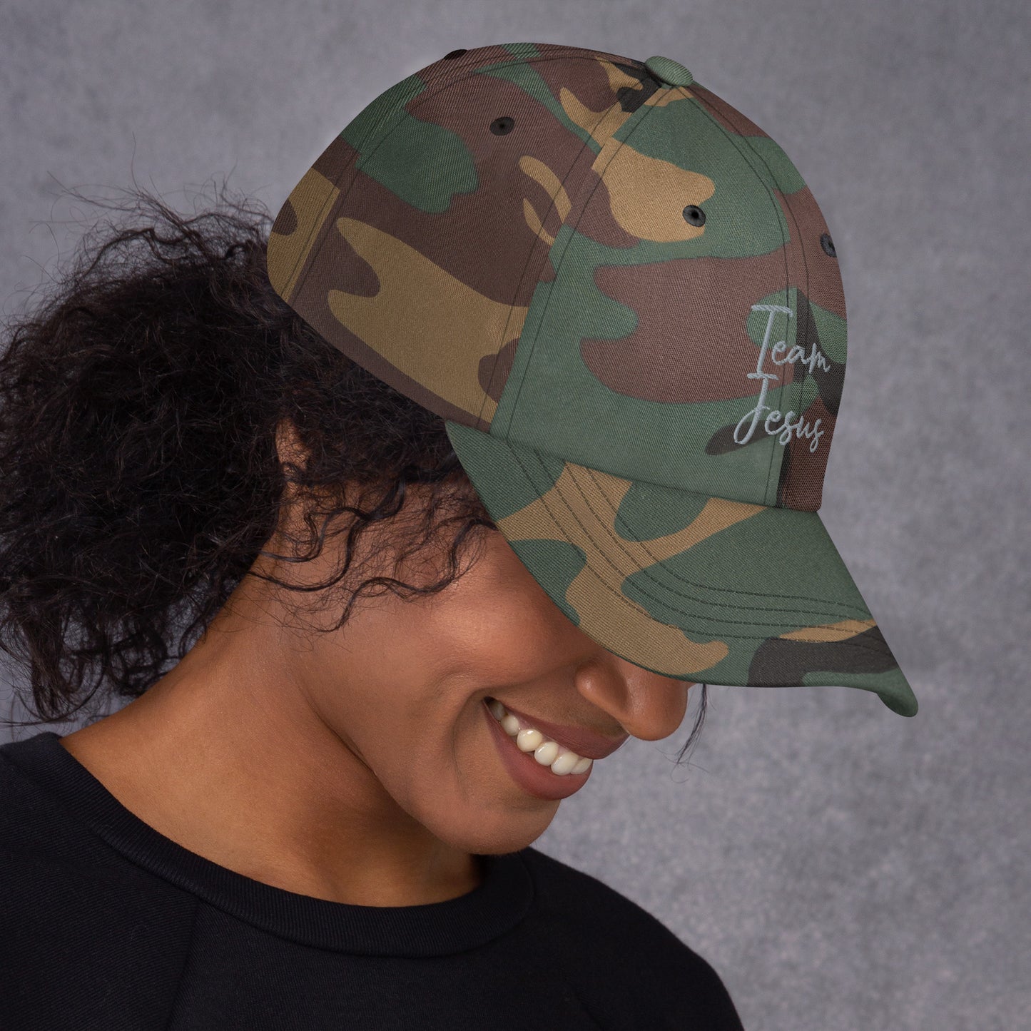 Team Jesus (Grey Stitch) Hat