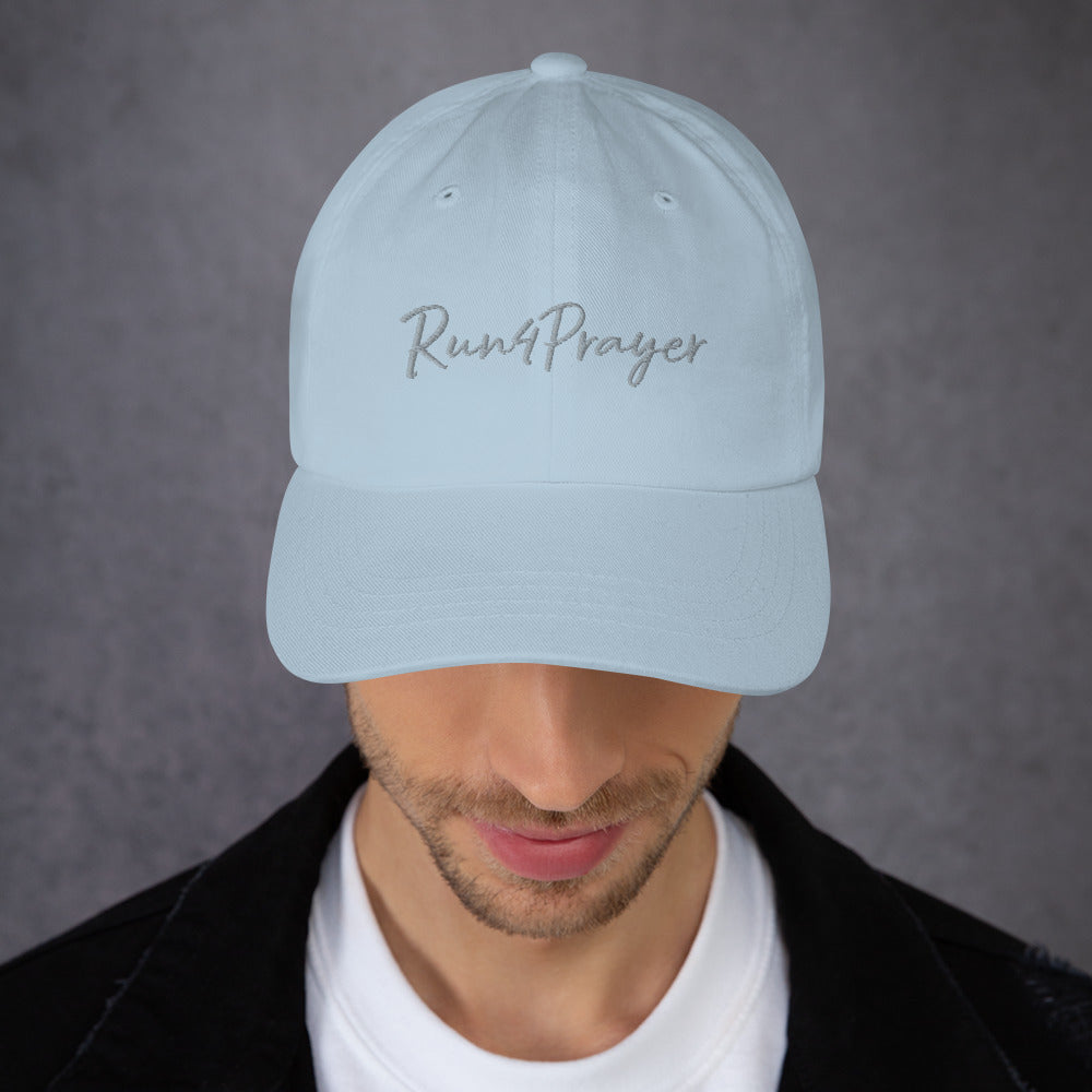 Run4Prayer Hat (Grey Stitch)