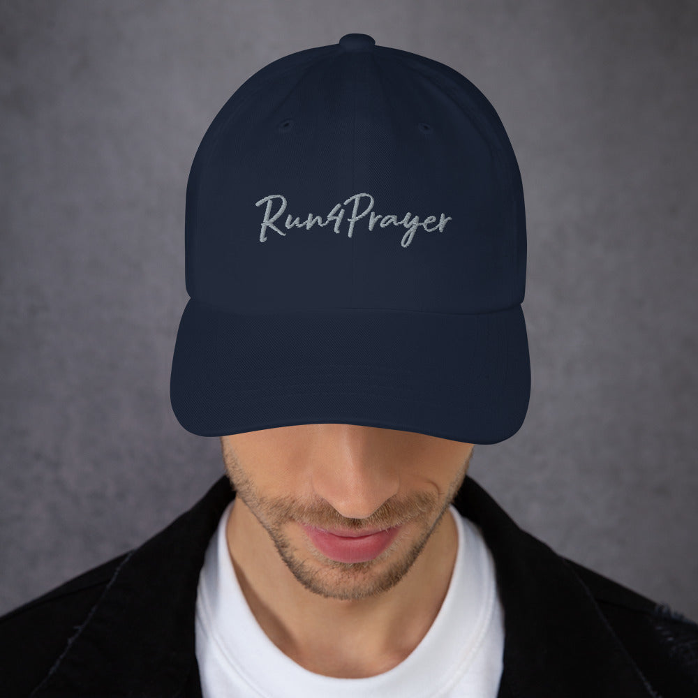 Run4Prayer Hat (Grey Stitch)