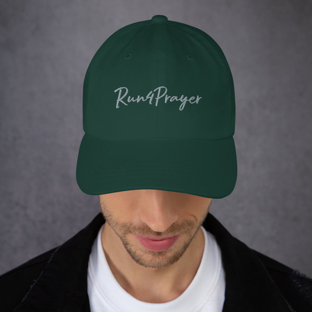 Run4Prayer Hat (Grey Stitch)