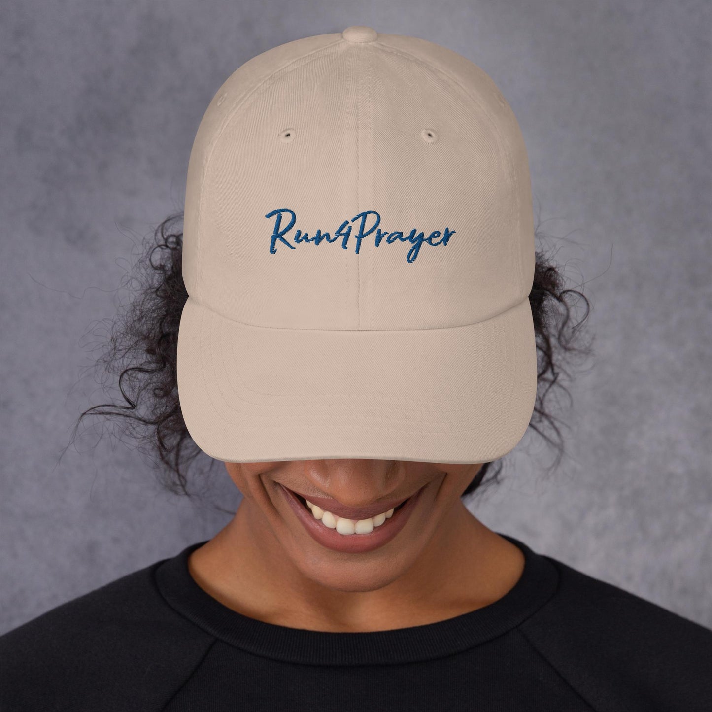 Run4Prayer Hat (Blue stitch)