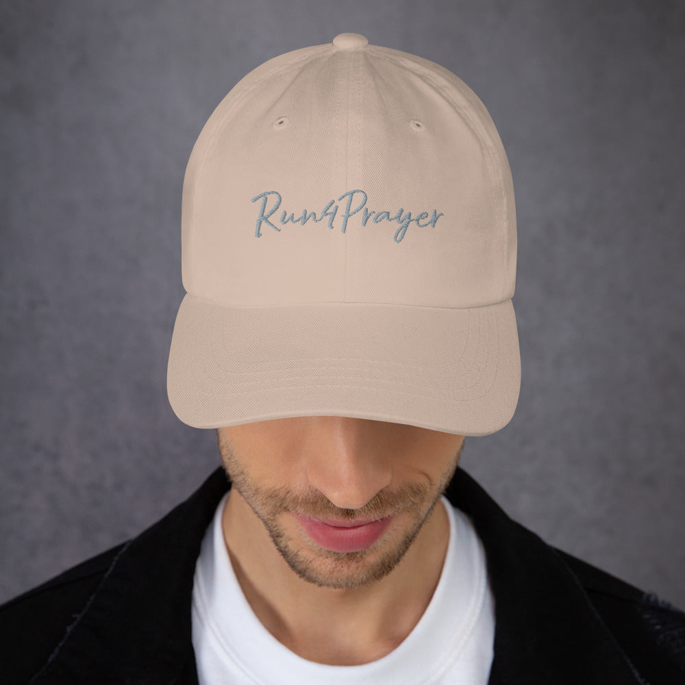Run4Prayer Hat (Grey Stitch)
