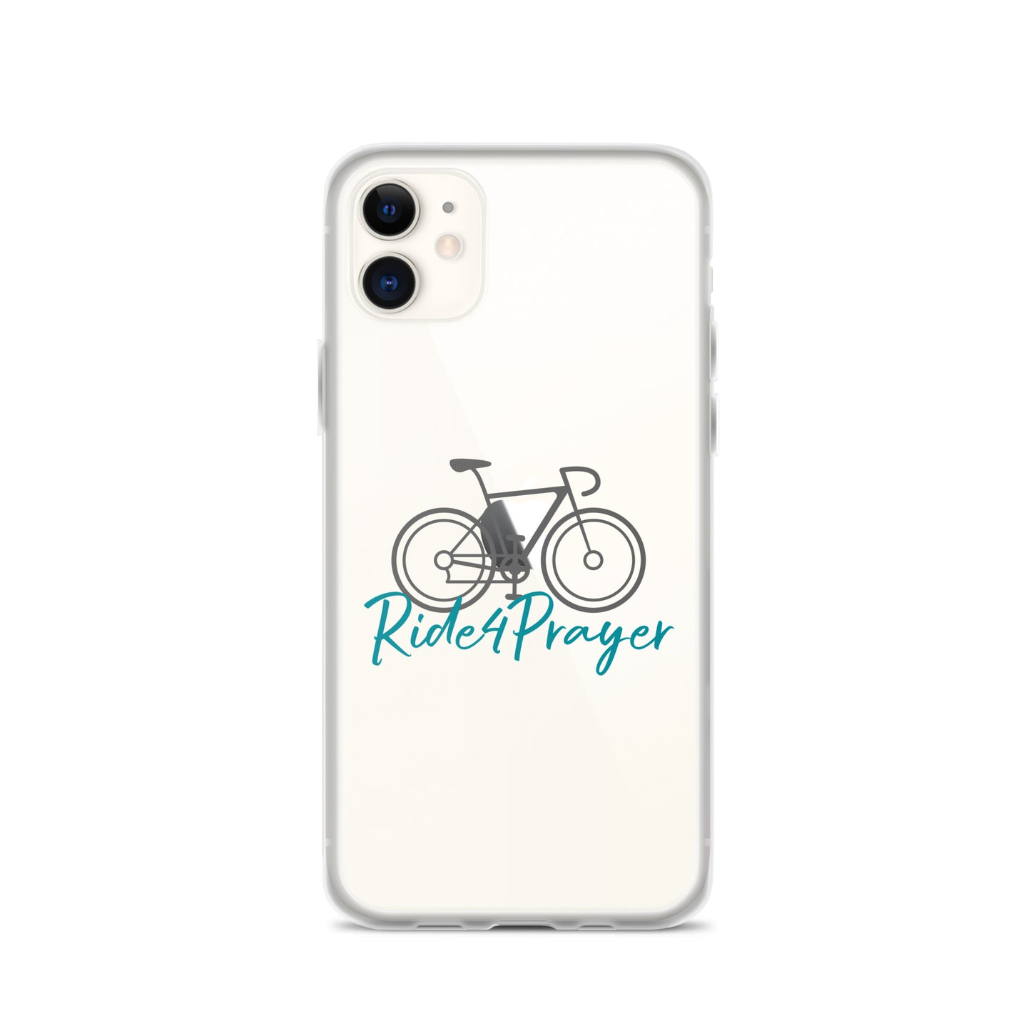 Ride4Prayer Bicycle Clear Case for iPhone®