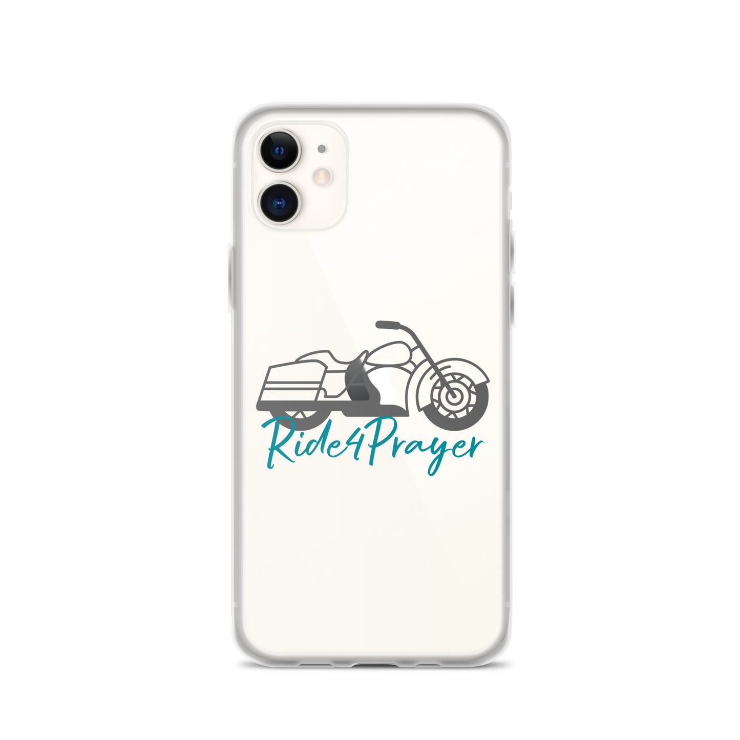 Ride4Prayer Motorcycle Clear Case for iPhone®