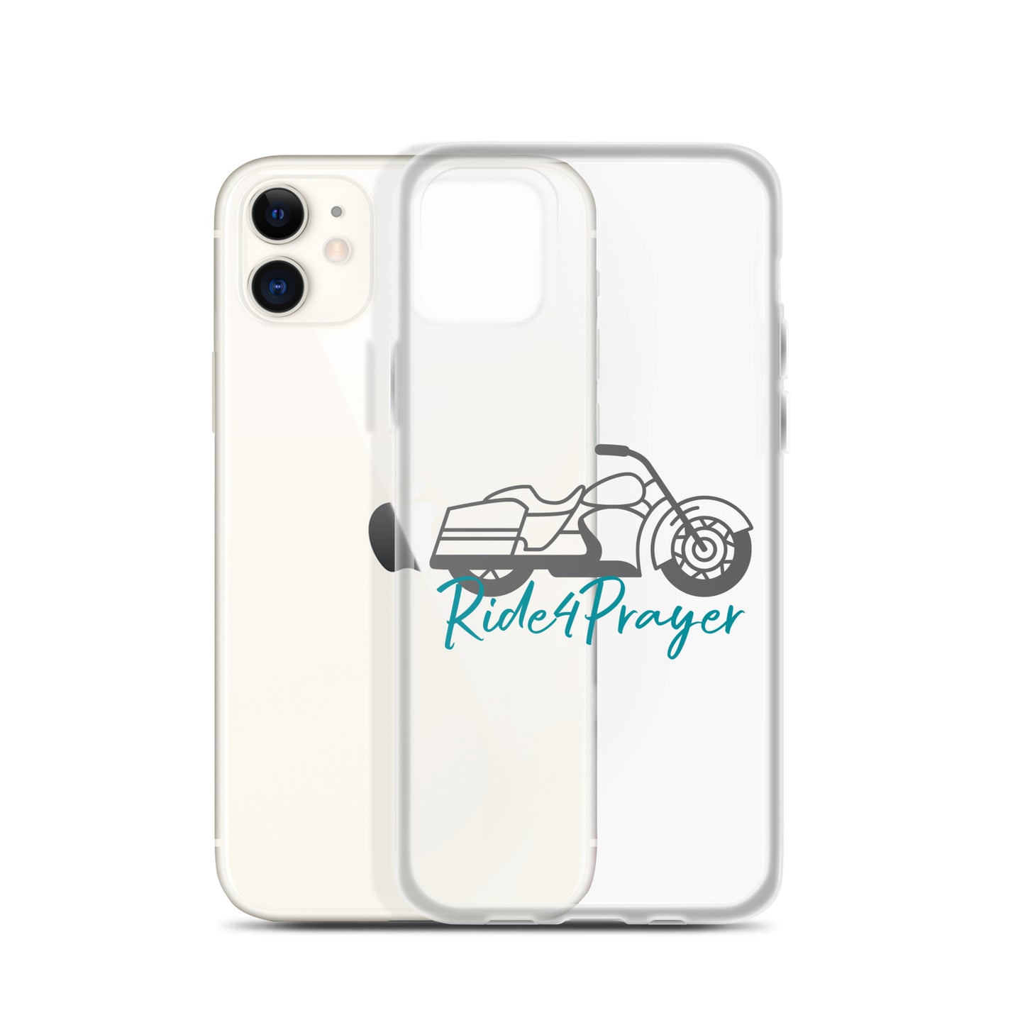 Ride4Prayer Motorcycle Clear Case for iPhone®