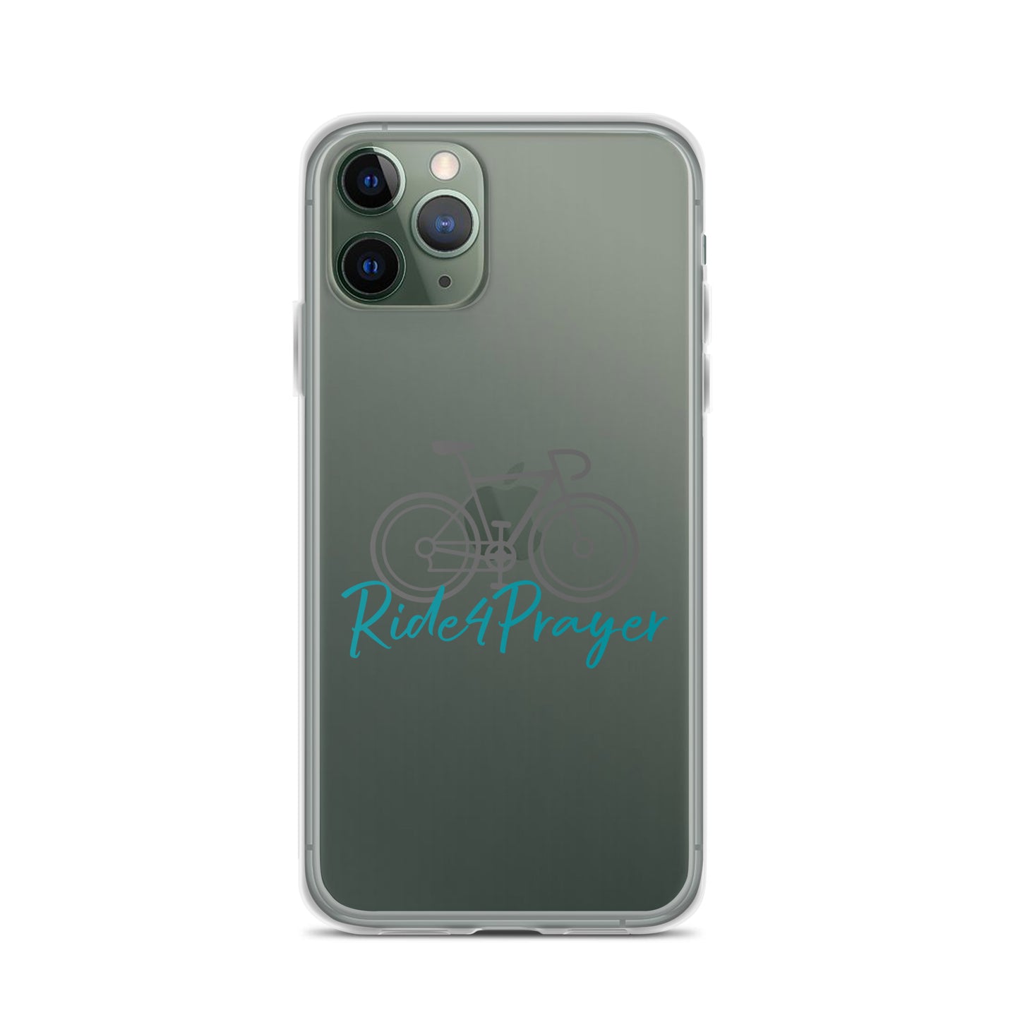 Ride4Prayer Bicycle Clear Case for iPhone®