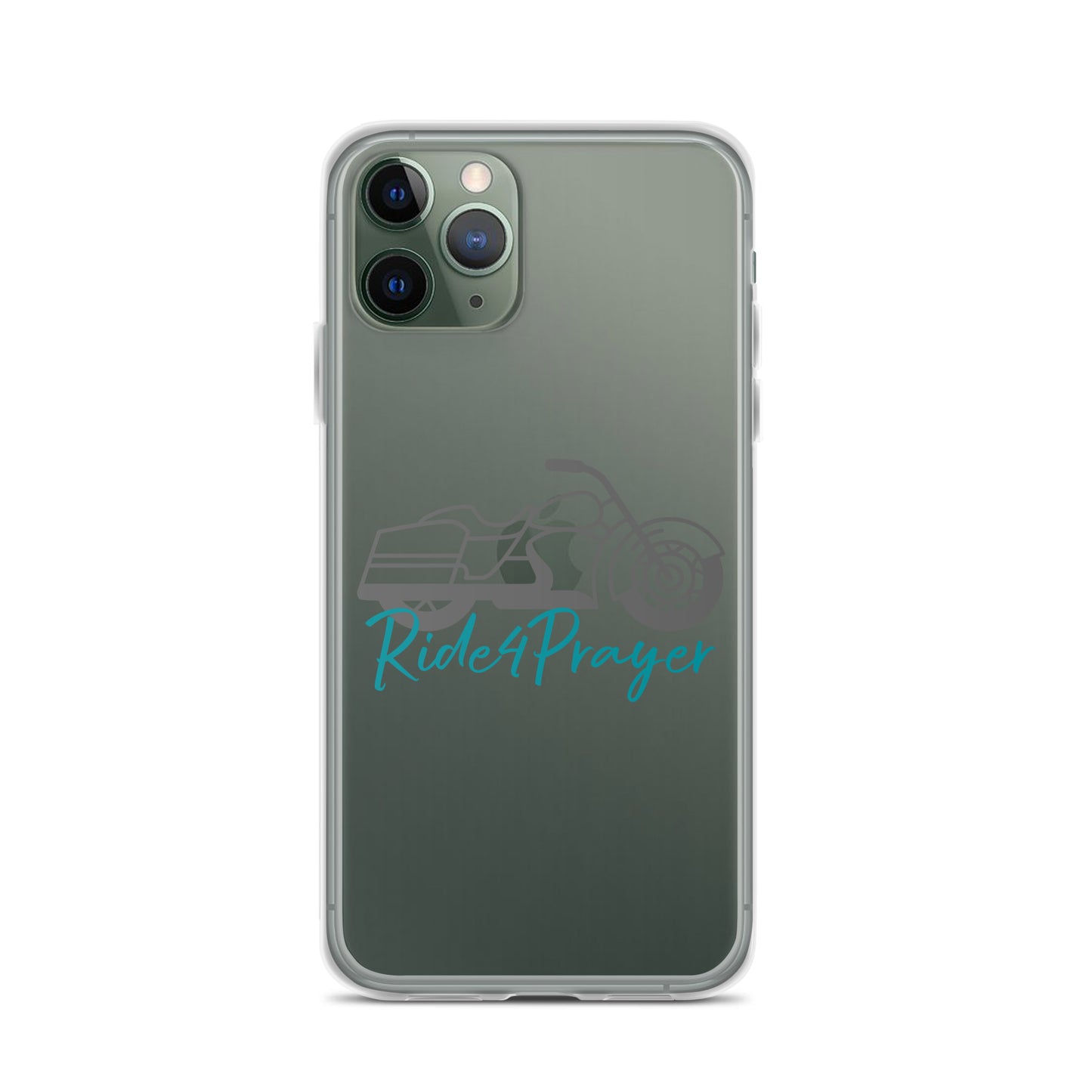 Ride4Prayer Motorcycle Clear Case for iPhone®