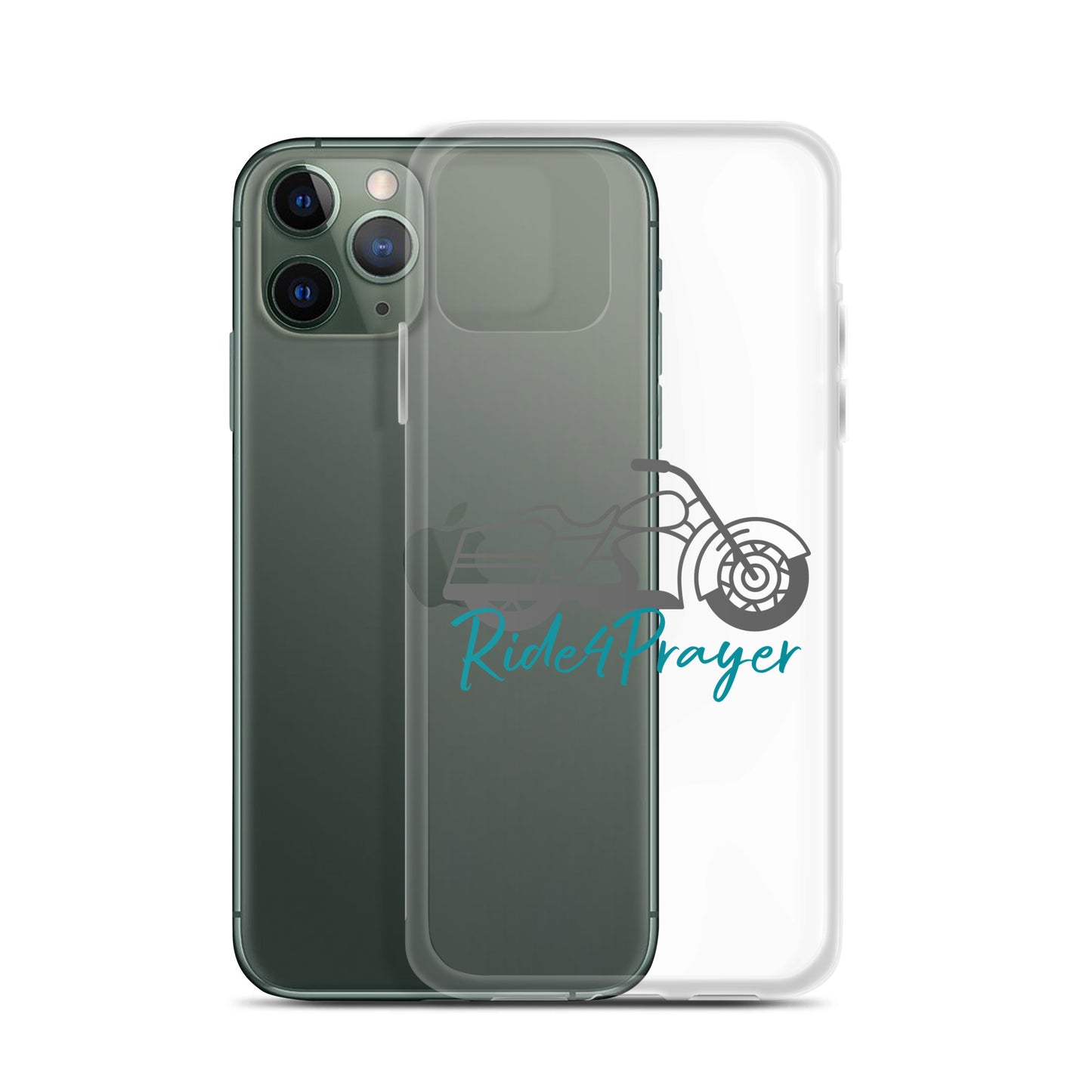 Ride4Prayer Motorcycle Clear Case for iPhone®
