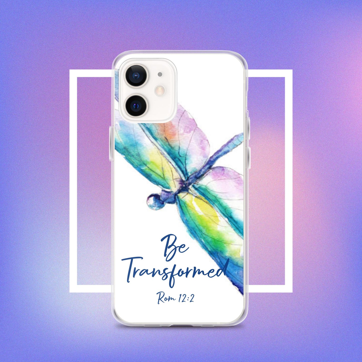 Be Transformed Rom 12:2 Clear Case for iPhone®