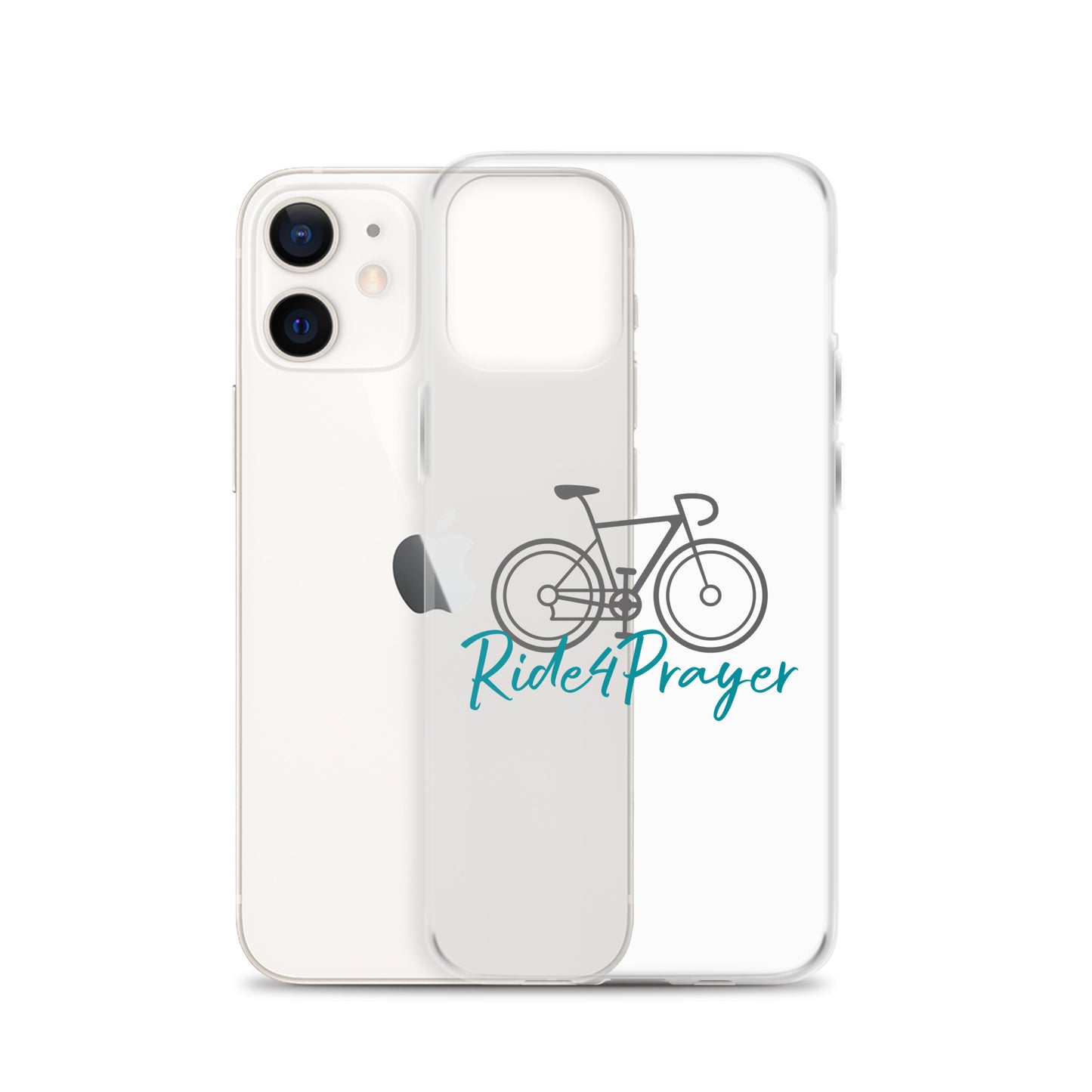 Ride4Prayer Bicycle Clear Case for iPhone®
