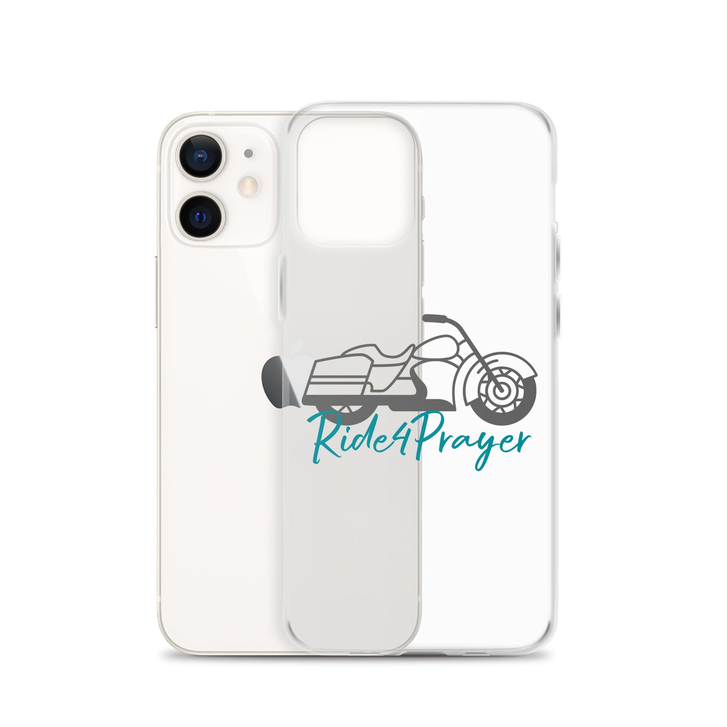 Ride4Prayer Motorcycle Clear Case for iPhone®
