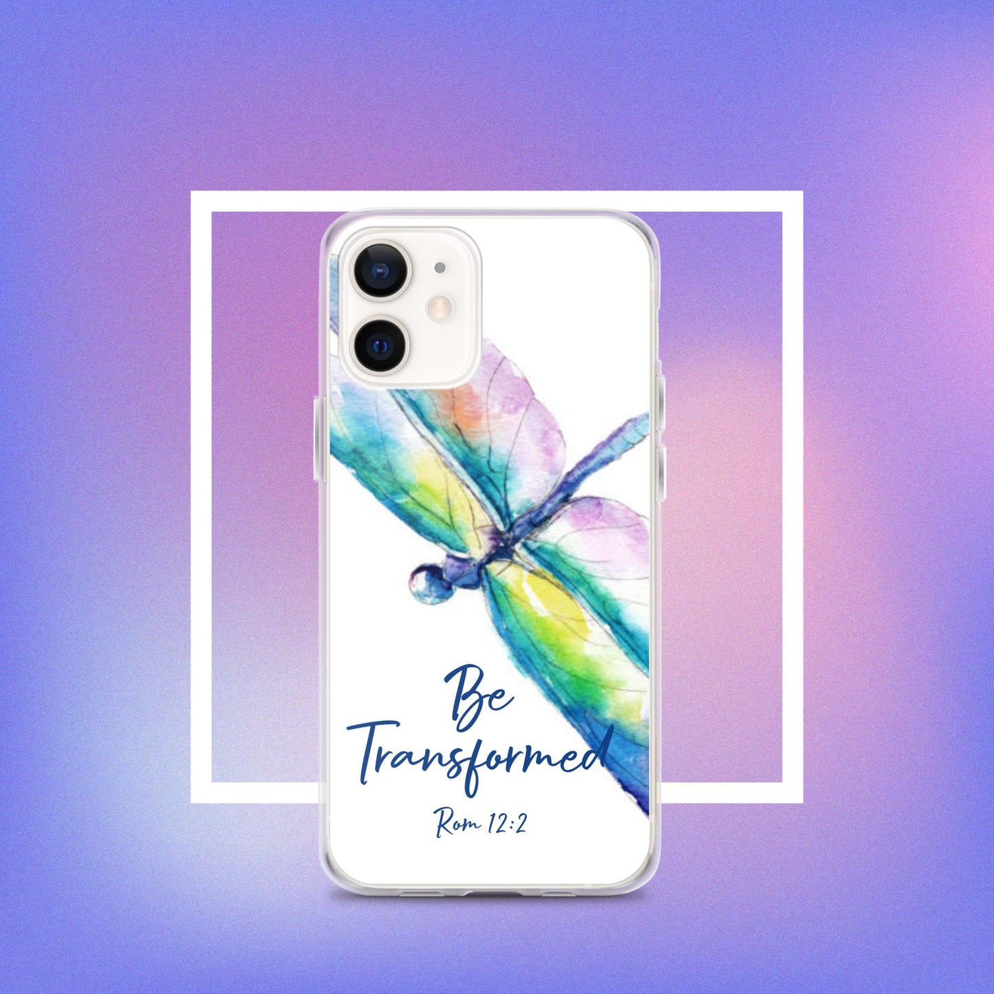 Be Transformed Rom 12:2 Clear Case for iPhone®