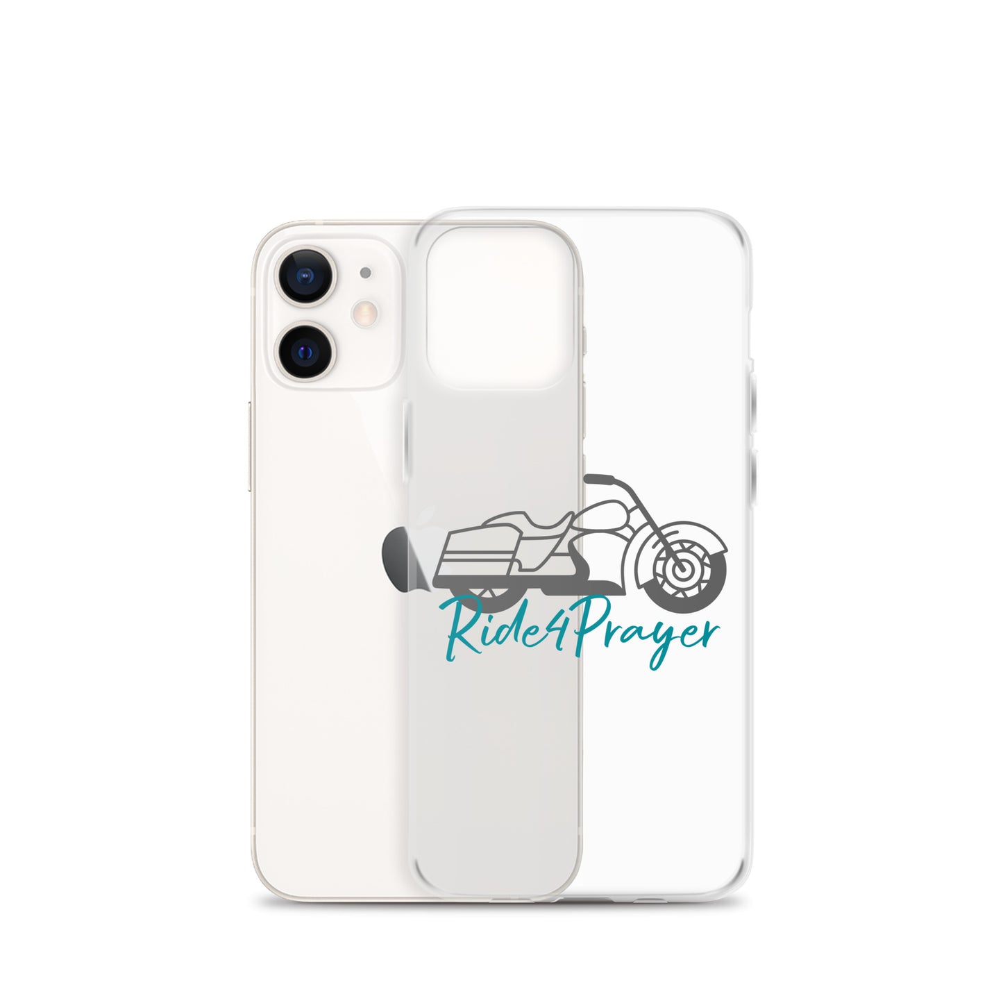 Ride4Prayer Motorcycle Clear Case for iPhone®