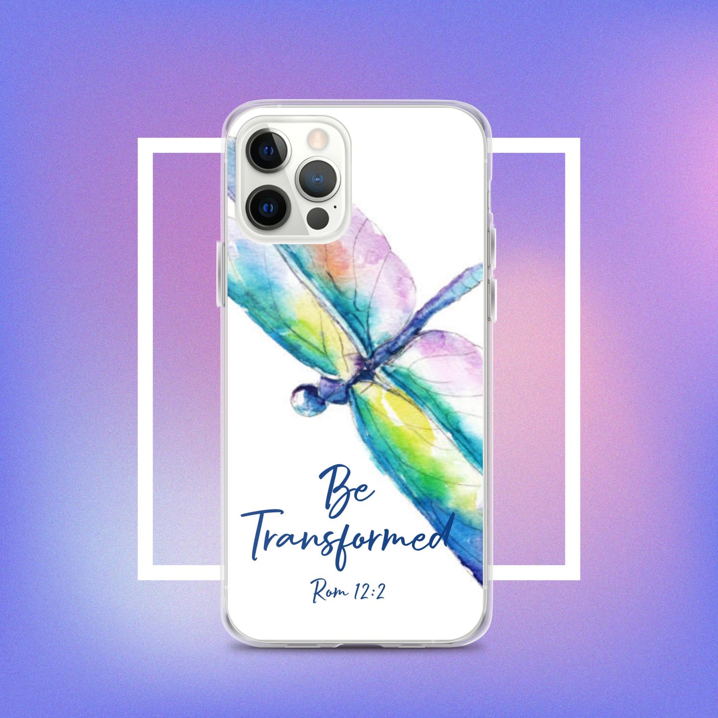 Be Transformed Rom 12:2 Clear Case for iPhone®