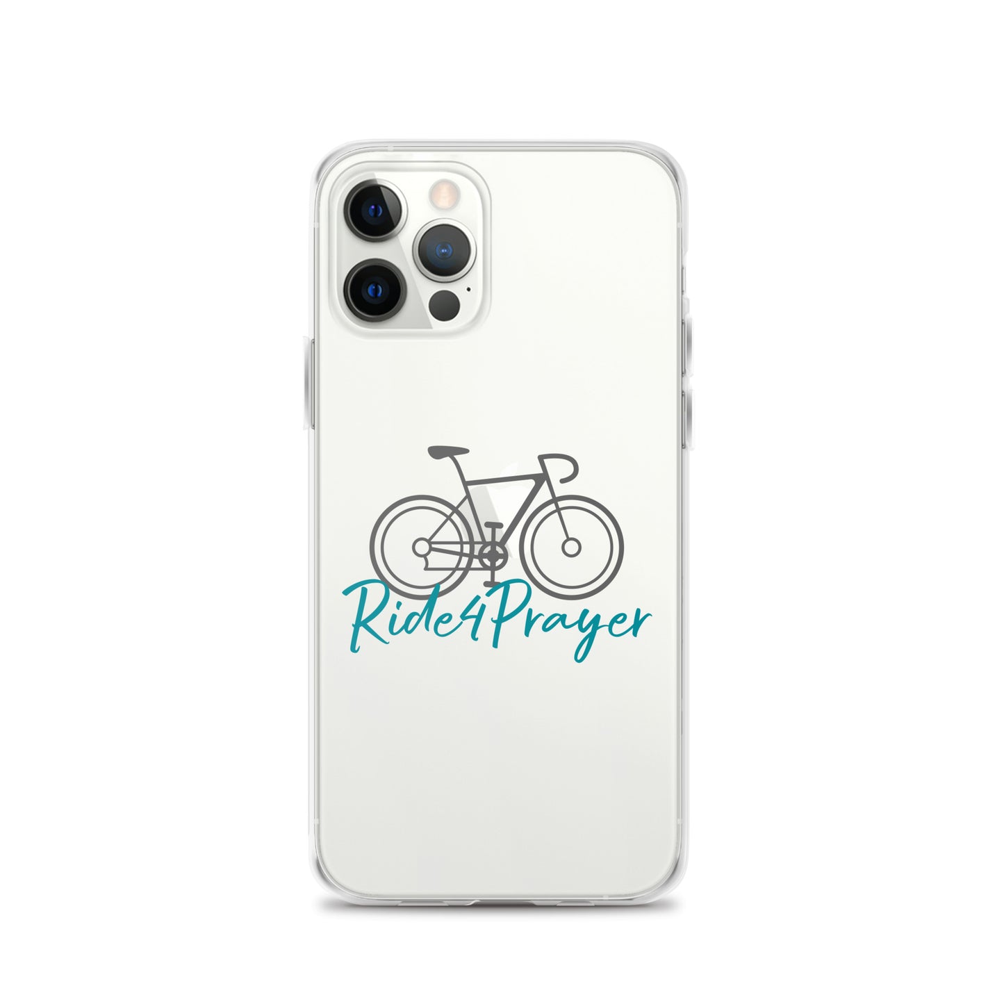 Ride4Prayer Bicycle Clear Case for iPhone®