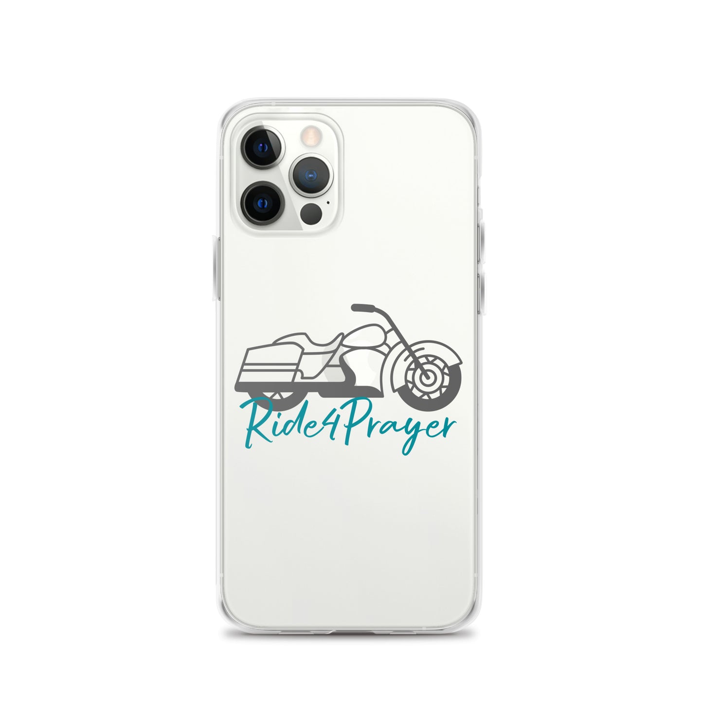 Ride4Prayer Motorcycle Clear Case for iPhone®