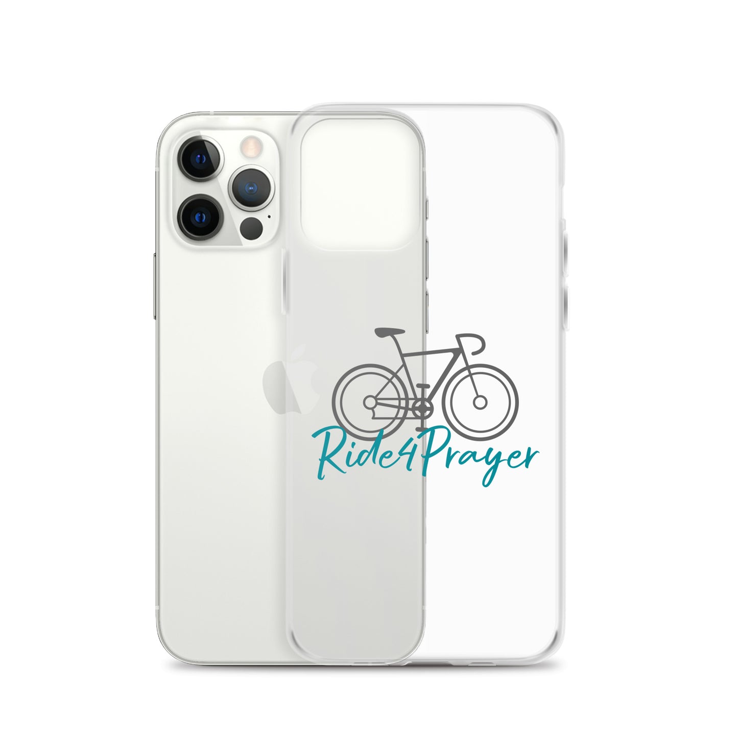 Ride4Prayer Bicycle Clear Case for iPhone®