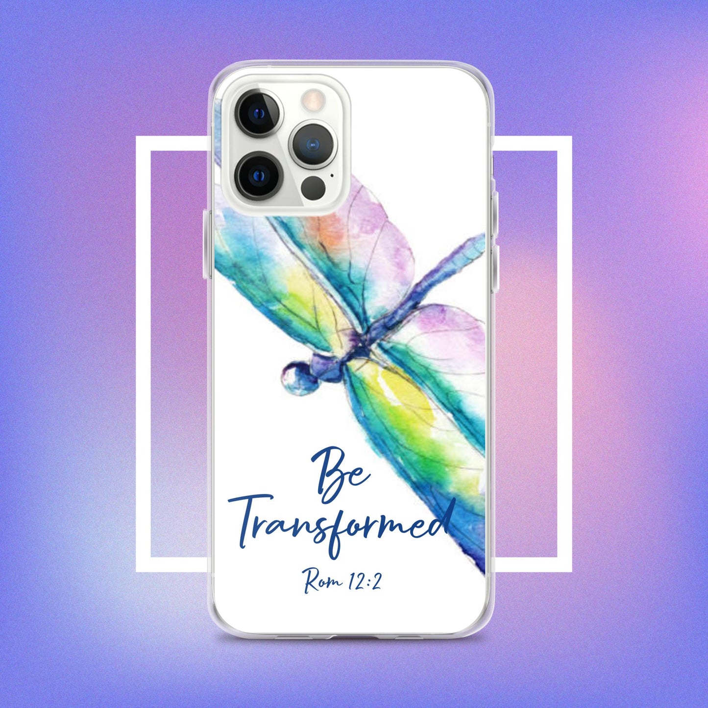 Be Transformed Rom 12:2 Clear Case for iPhone®