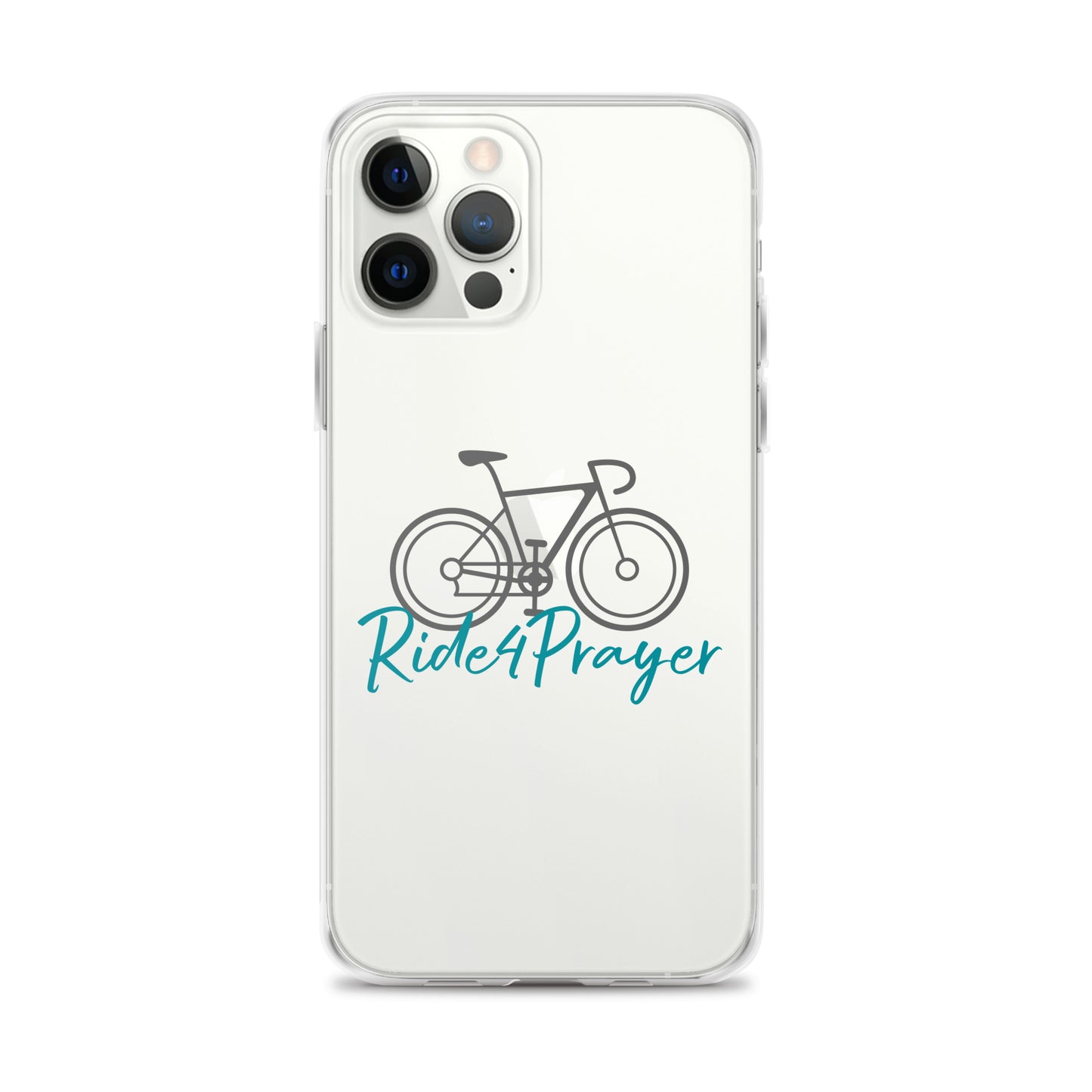 Ride4Prayer Bicycle Clear Case for iPhone®