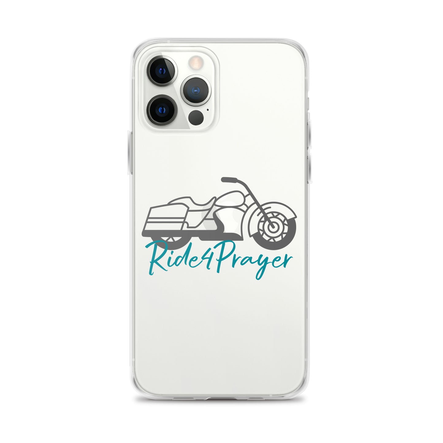 Ride4Prayer Motorcycle Clear Case for iPhone®