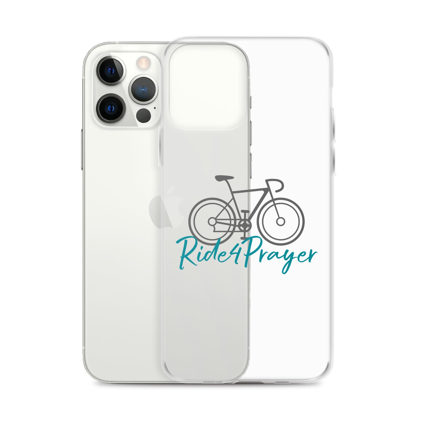 Ride4Prayer Bicycle Clear Case for iPhone®