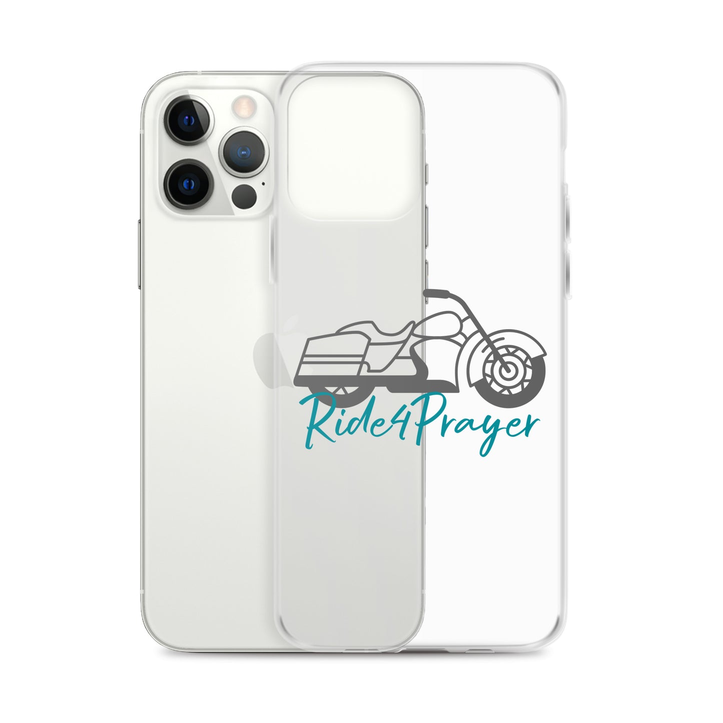 Ride4Prayer Motorcycle Clear Case for iPhone®