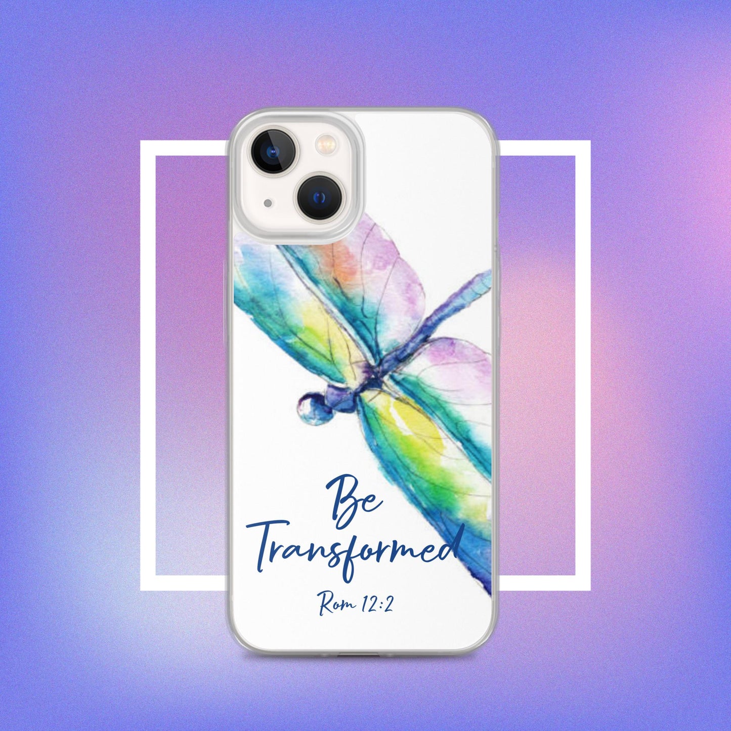Be Transformed Rom 12:2 Clear Case for iPhone®