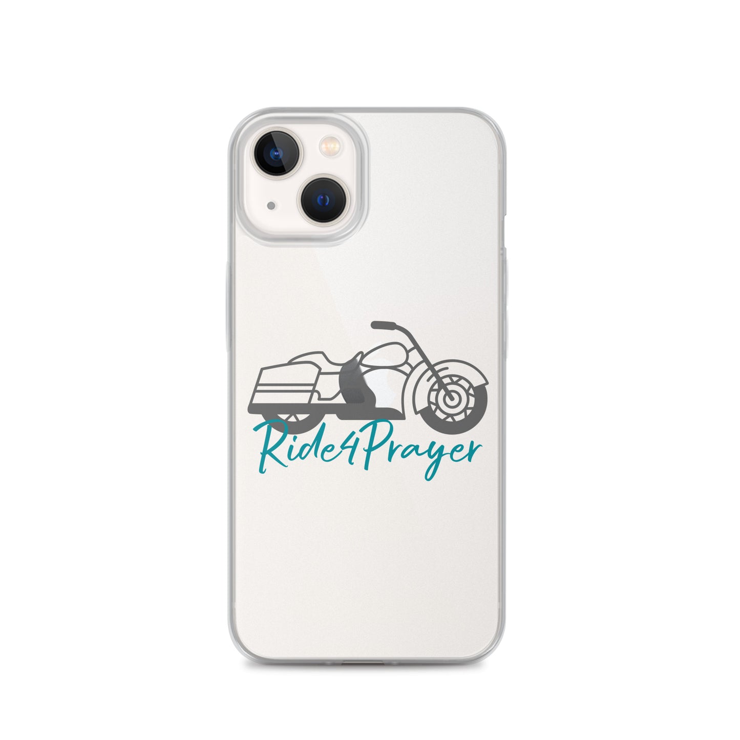 Ride4Prayer Motorcycle Clear Case for iPhone®