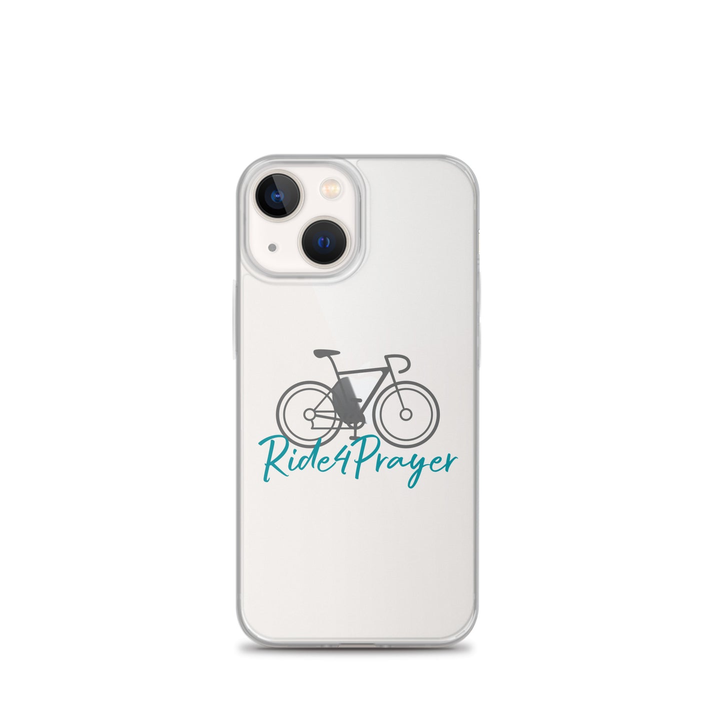 Ride4Prayer Bicycle Clear Case for iPhone®