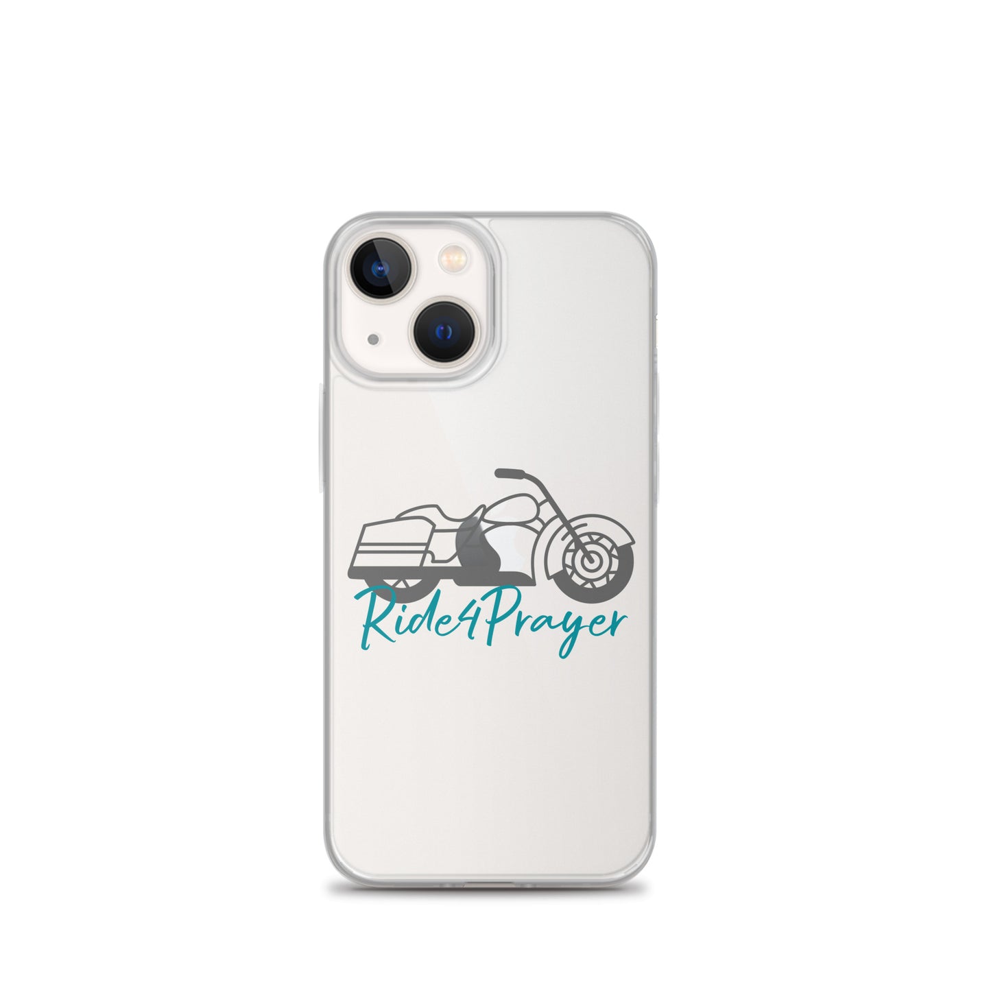 Ride4Prayer Motorcycle Clear Case for iPhone®