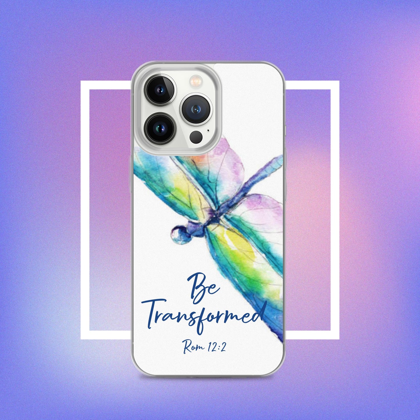 Be Transformed Rom 12:2 Clear Case for iPhone®