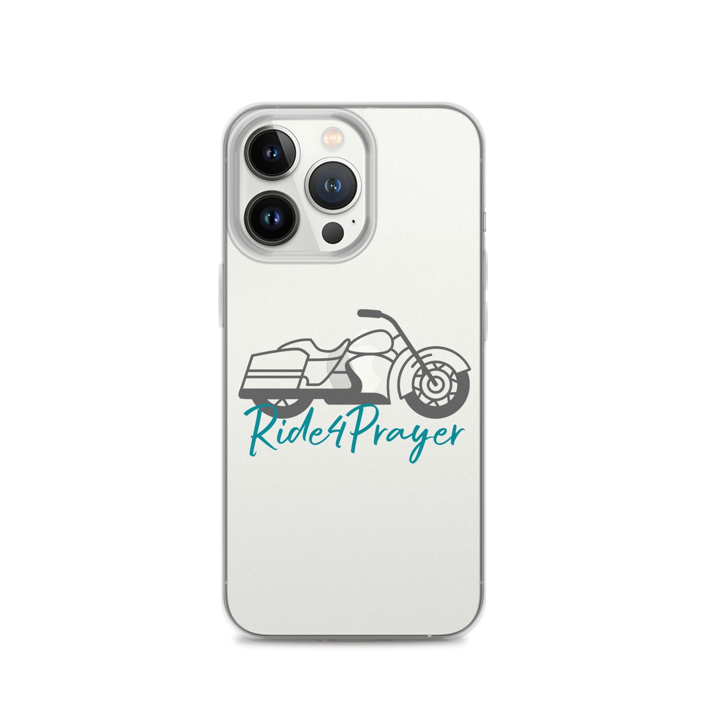 Ride4Prayer Motorcycle Clear Case for iPhone®