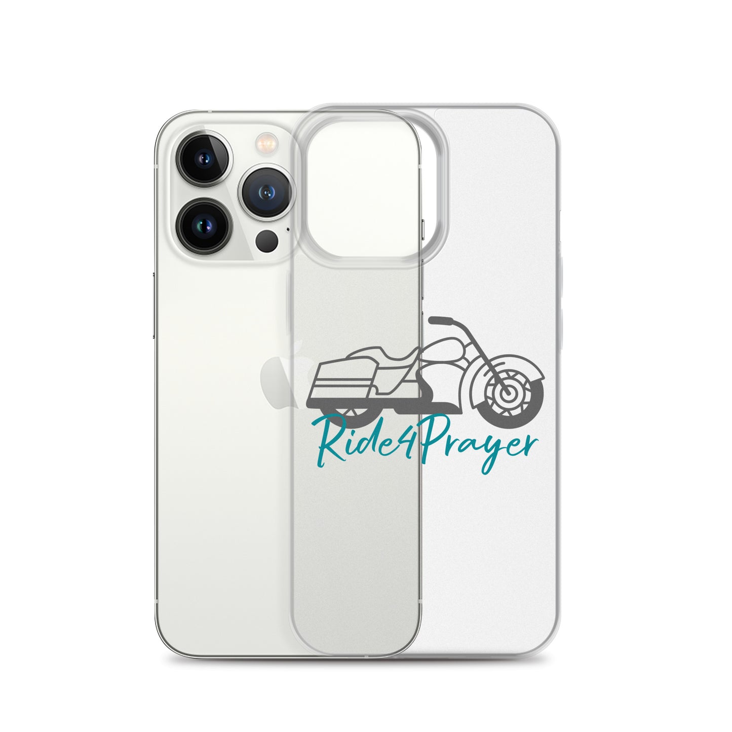 Ride4Prayer Motorcycle Clear Case for iPhone®