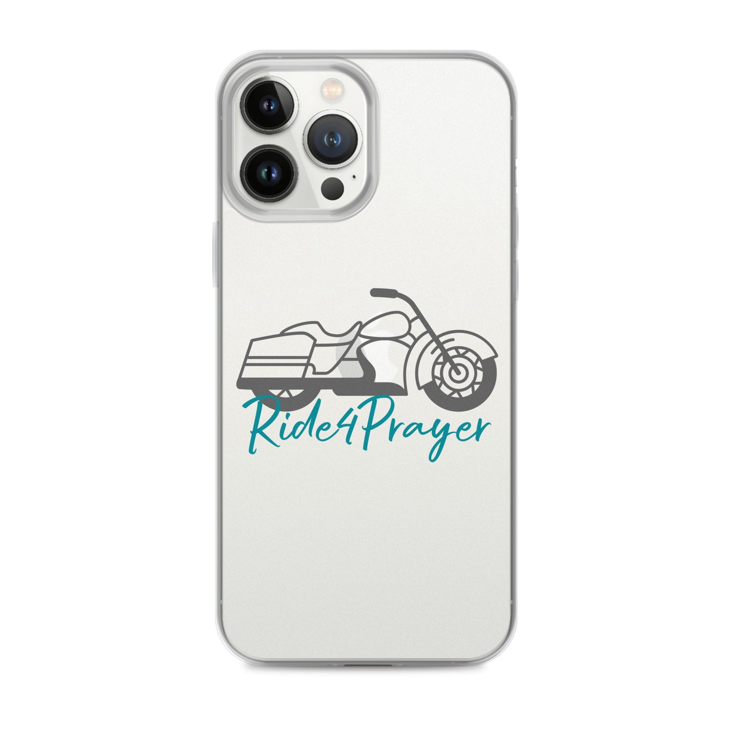 Ride4Prayer Motorcycle Clear Case for iPhone®