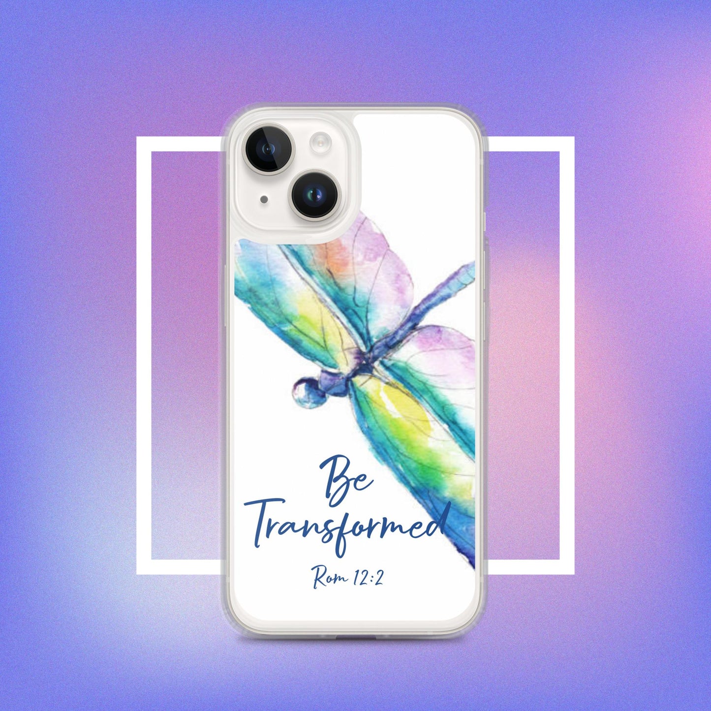 Be Transformed Rom 12:2 Clear Case for iPhone®