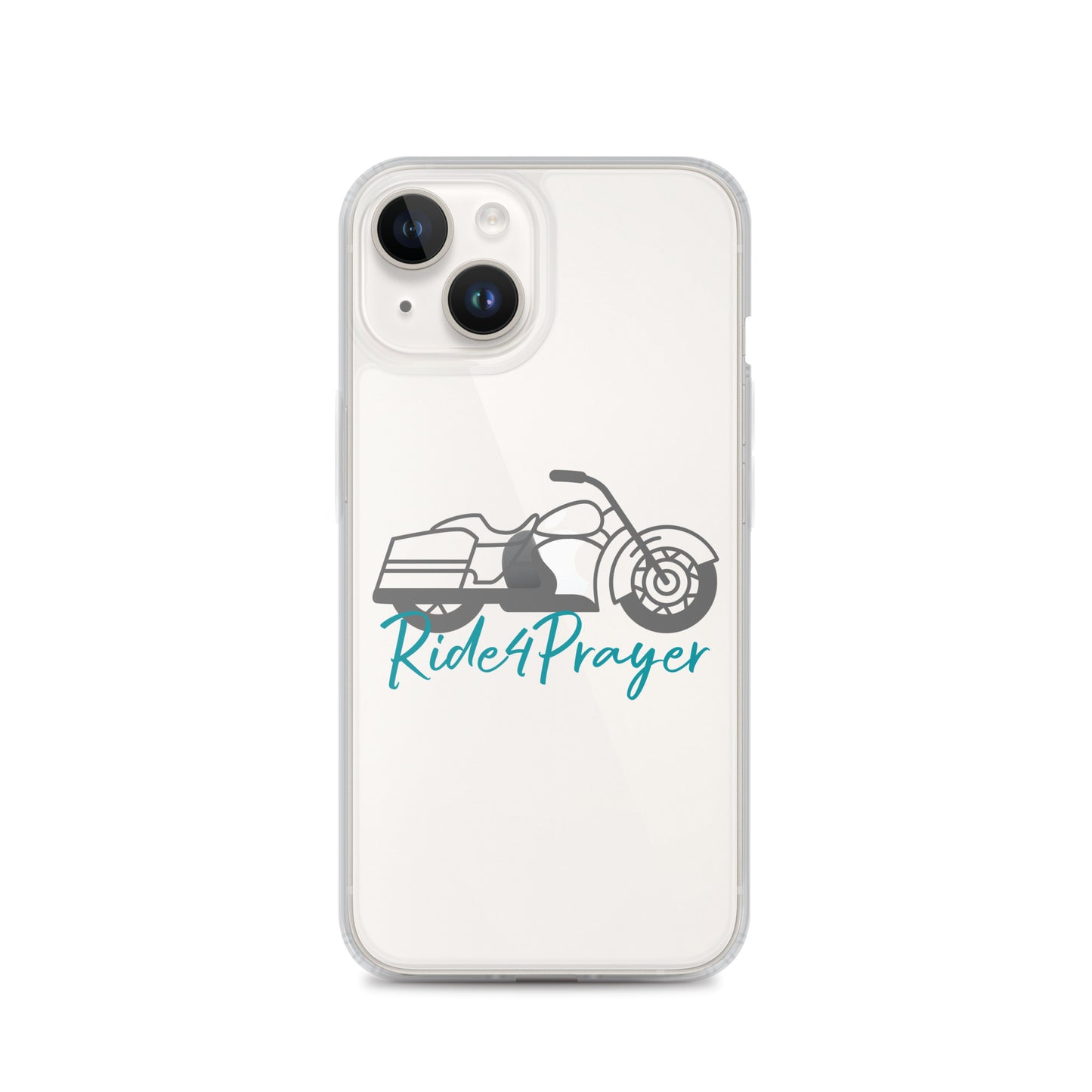Ride4Prayer Motorcycle Clear Case for iPhone®