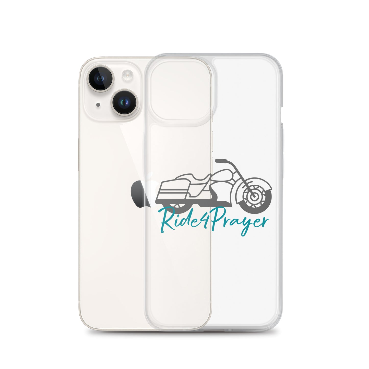 Ride4Prayer Motorcycle Clear Case for iPhone®