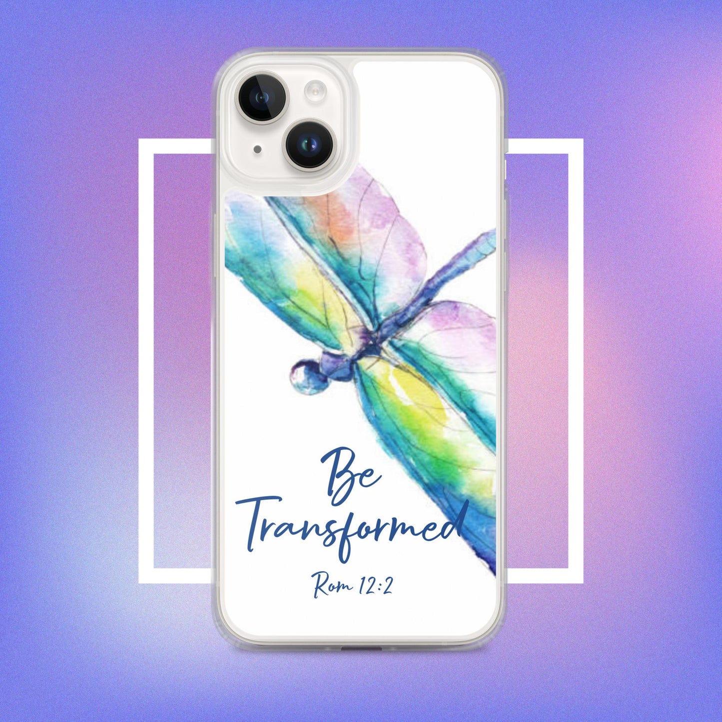 Be Transformed Rom 12:2 Clear Case for iPhone®