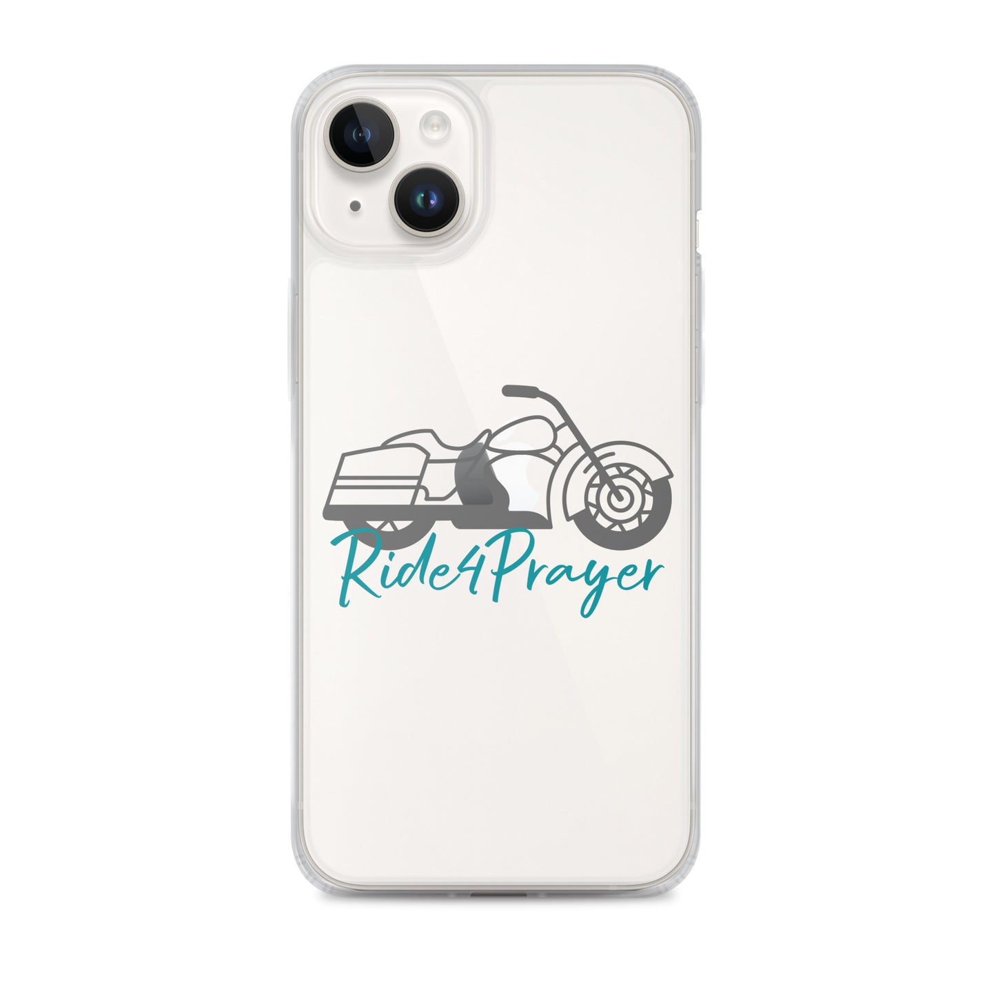 Ride4Prayer Motorcycle Clear Case for iPhone®
