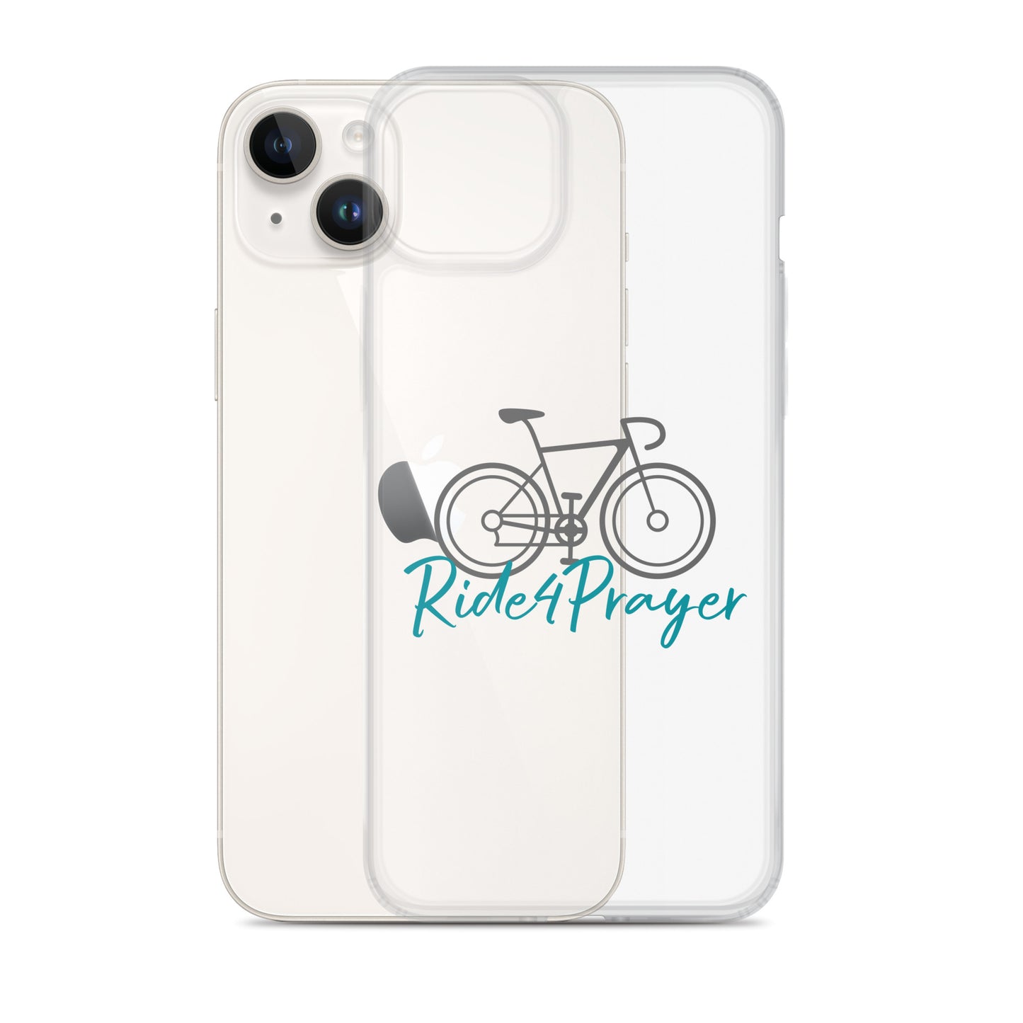Ride4Prayer Bicycle Clear Case for iPhone®