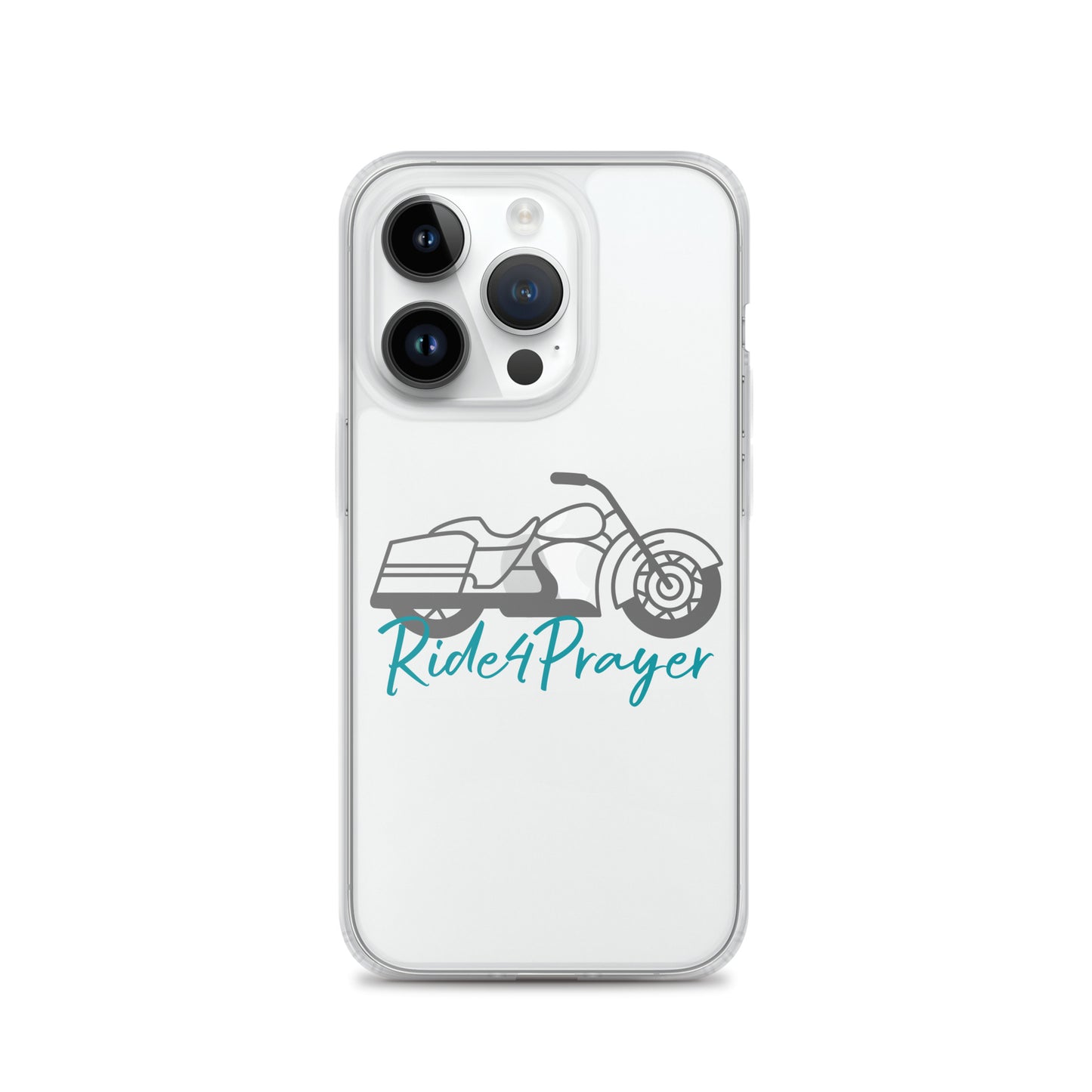 Ride4Prayer Motorcycle Clear Case for iPhone®