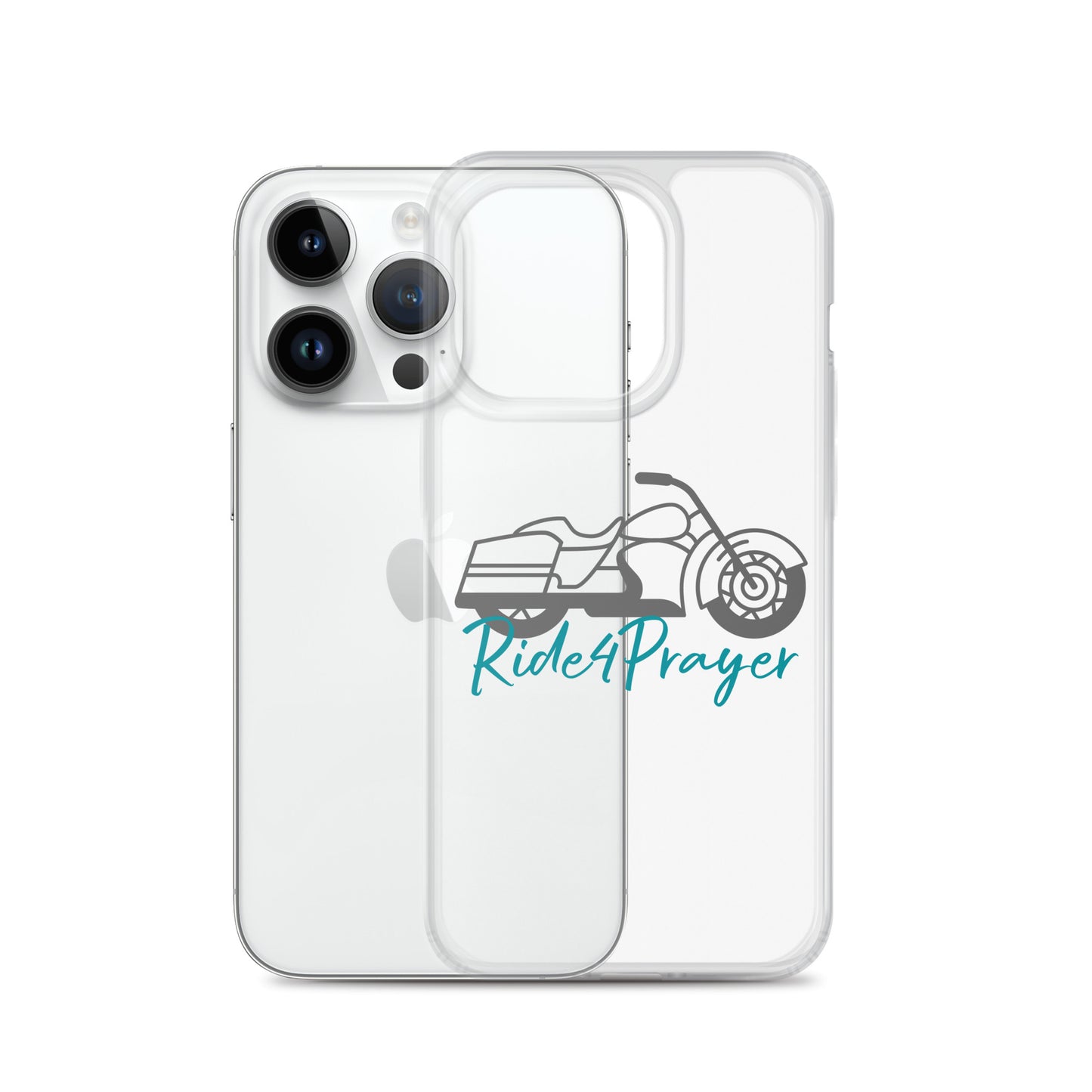 Ride4Prayer Motorcycle Clear Case for iPhone®