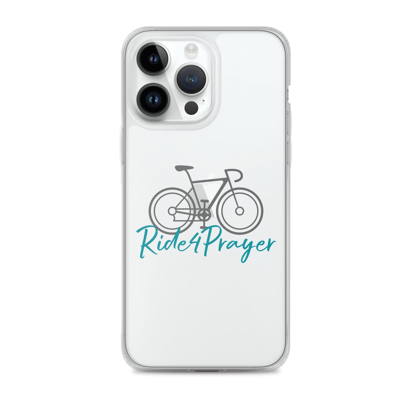Ride4Prayer Bicycle Clear Case for iPhone®