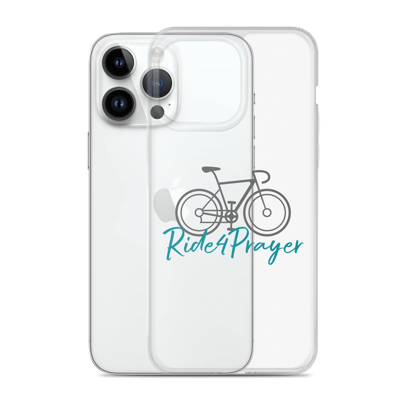 Ride4Prayer Bicycle Clear Case for iPhone®