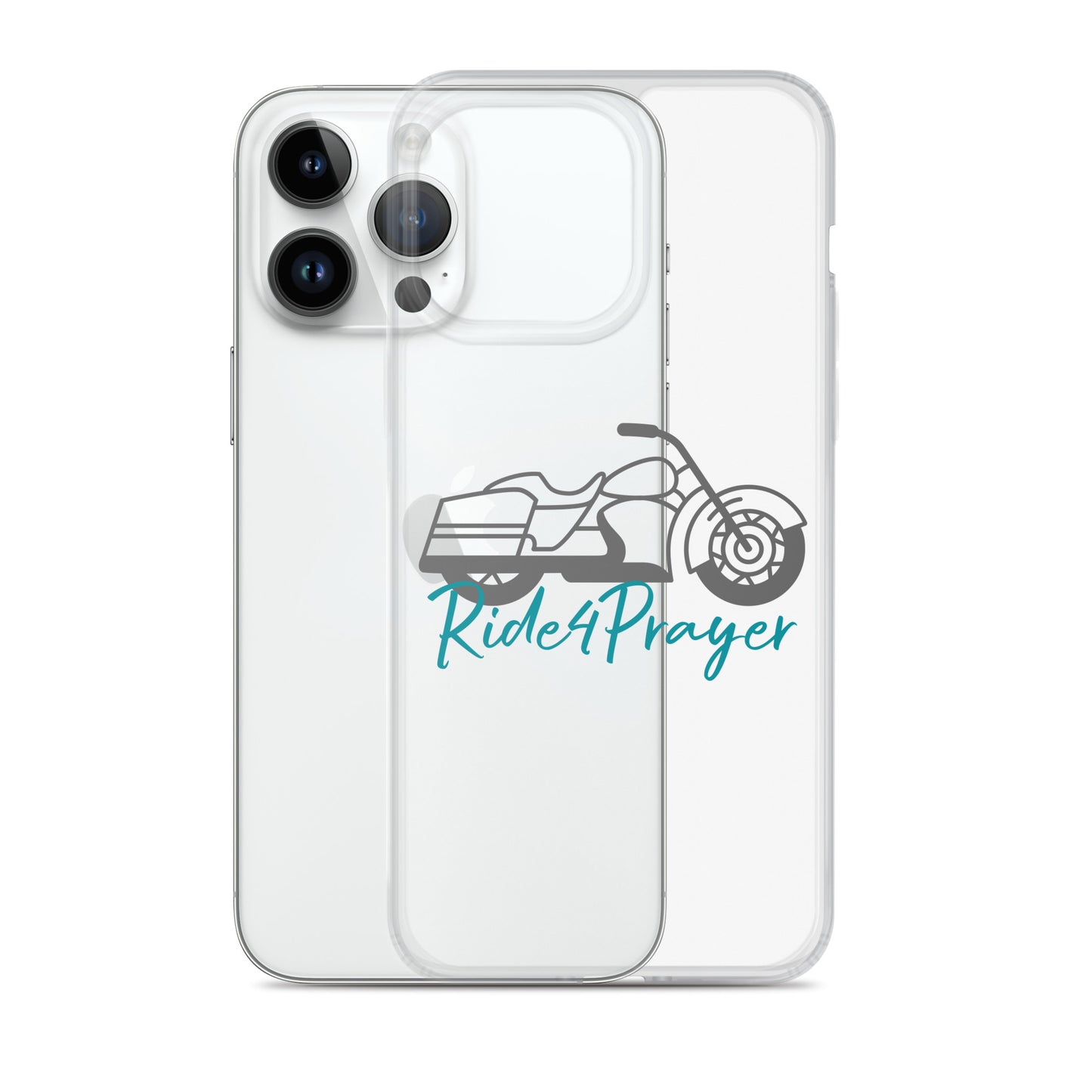 Ride4Prayer Motorcycle Clear Case for iPhone®