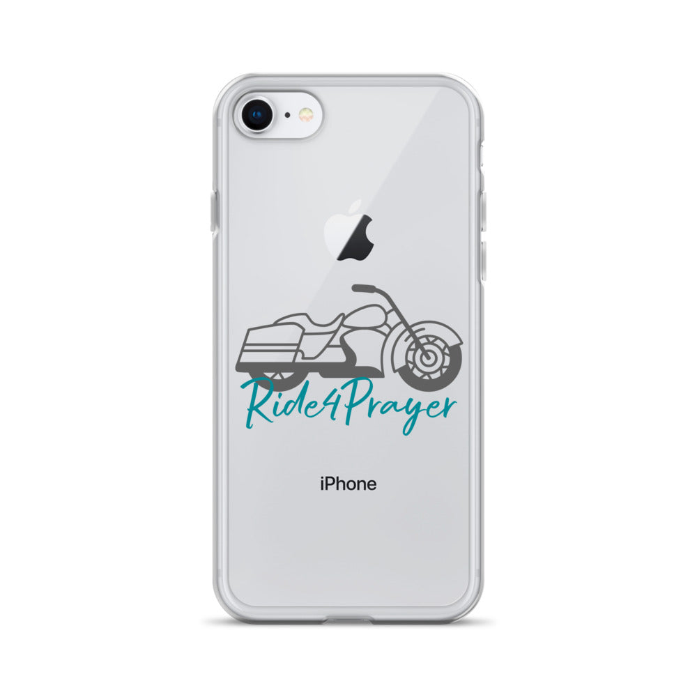 Ride4Prayer Motorcycle Clear Case for iPhone®